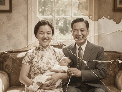 三代同堂的珍貴回憶